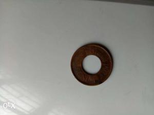 Roudnd Brown Coin 1 paisa Coin