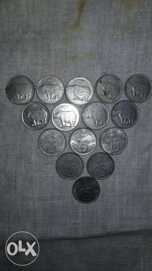 Round Silver Commemorative Coin Collections