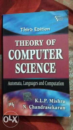 Theory Of Computer Science Book