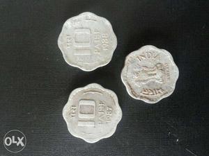 Three Silver 10 Coins