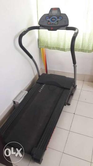 Treadmill, exercise cycle and bench