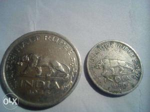 Two victoria king coin...