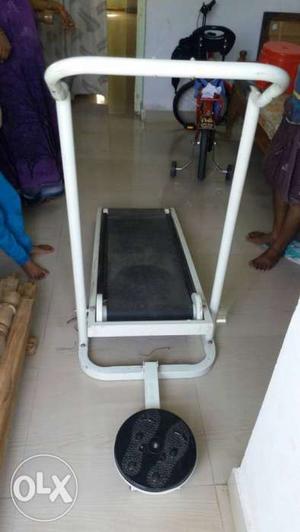White Treadmill
