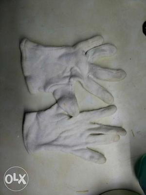 White gloves