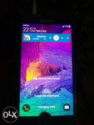 1 Half Years Old Galaxy Note 4 4G With Original