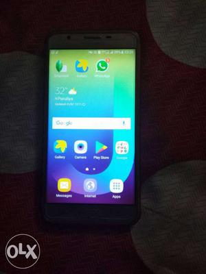 8 months, old...Samsung Galaxy J7 Prime. Cool