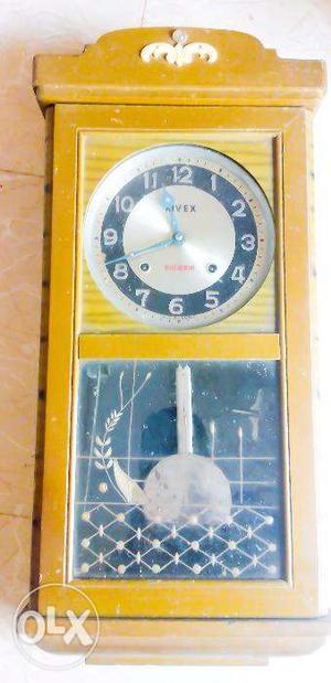 Antique Pendulam wall clock good condition and genuine piece