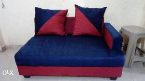 Blue And Red sofa