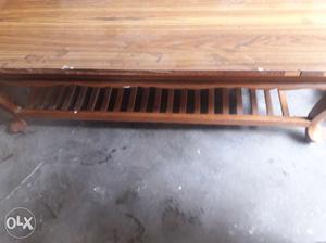 Centre table made of teak wood in good condition.