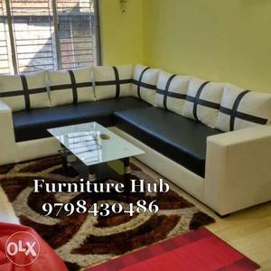 Furniture hub Brand new white nd black