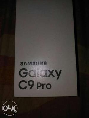 Galaxy c9 pro black colour...only 2 months old in