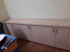 Gray Wooden Sideboard