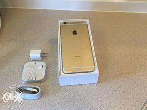 I Phone 6 64 GB Gold Without warranty.