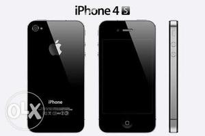 IPhone 4s 3G single sim black colour