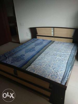 King size bed along with mattress