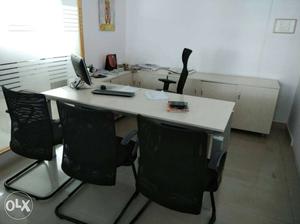 Office work station & chairs