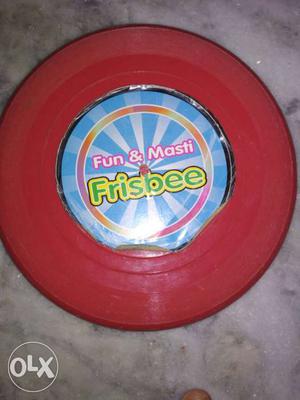 Red Fun & Masti Frisbee new branded