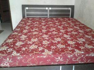 Red Mattress with Superb cot