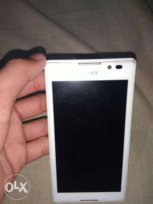 Sony xperia c white Good condition, 8 mp back