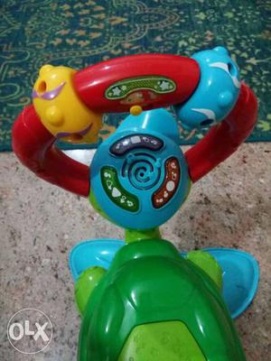 Turtle bouncer toy for 1 to 3 years old, giving