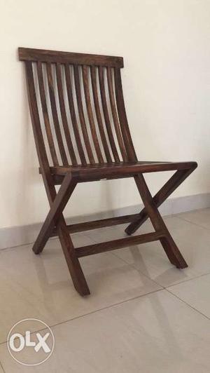 Wooden Folding chair: Age-11months,Bought from