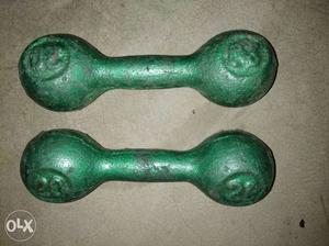 2×20 pound iron dumbles in unused condition rs. 550