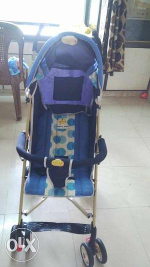 Baby's Blue Umbrella Stroller