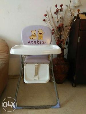 Baby's high chair from first cry