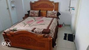Best original wooden bed, sell due to shifting in