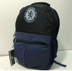 Black And Blue Chelsea Backpack