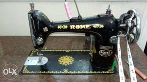 Black And Brown Rome Sewing Machine
