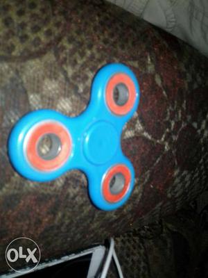 Blue And Orange Fidget Spinner