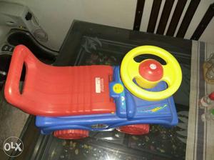 Blue And Red Ride-on Toy
