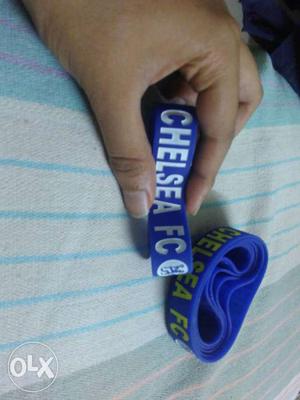 Blue Chelsea FC Wristband