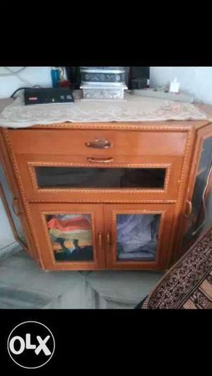 Brown Wooden Cabinet