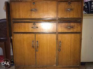 Brown Wooden Cabinet Urgently want to sell
