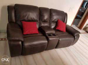 Comfortable recliner sofa set