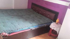 Double bed only one year old with matters and