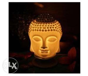 Gautama Buddha Head Bust LED Lamp