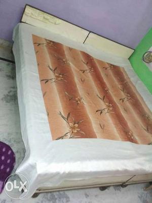 Good condition Double Bed With Mattress
