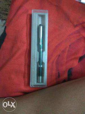 Green Push Pen
