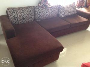 L shape sofa excellent condition
