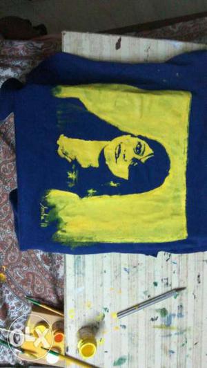 Look awesme with customised handpainted tshrt..