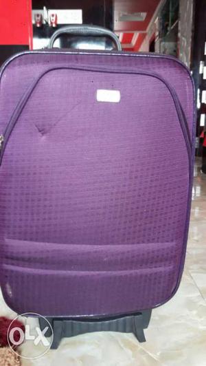 Luggage stroller purple colour almost new 20"