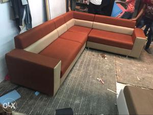 New L sofa with 10 year guarntee. lots of colour