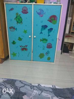 Particle board Children Cabinet. Size in cm: 80