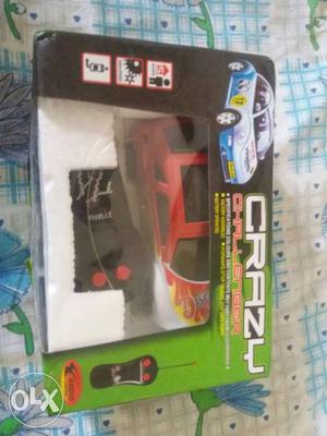 Red And Black Crazy Toy Car In Box