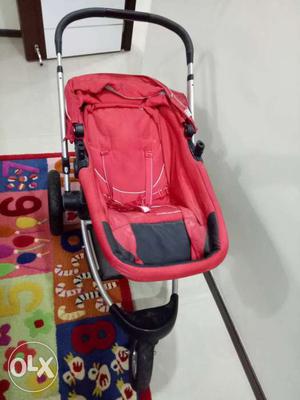 Red And Black Jogging Stroller