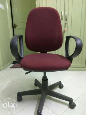 Red And Black Office Armchair