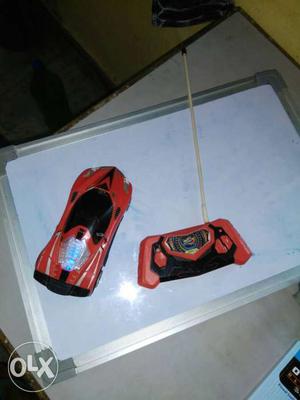 Red And Black RC Car Toy
